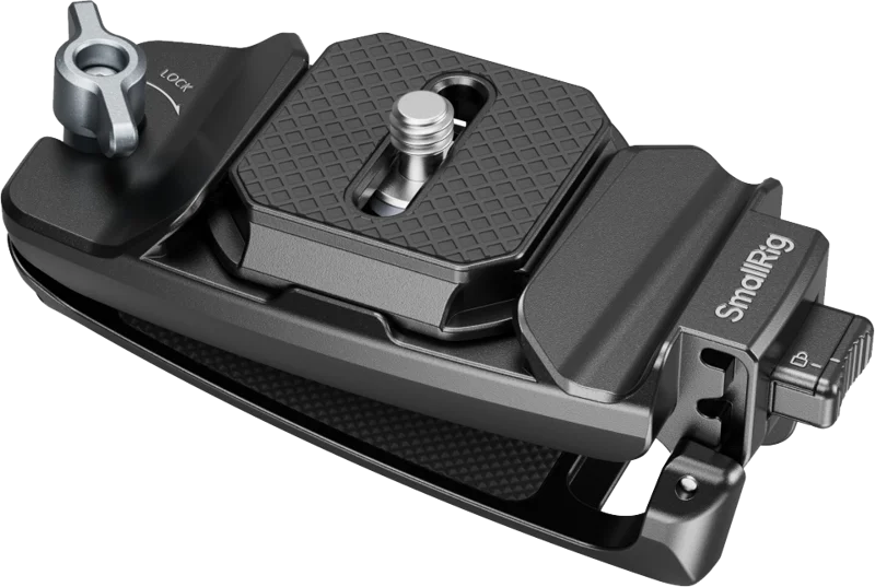 SmallRig 5053 Camera Clip with Quick Release Mount Plate Kit