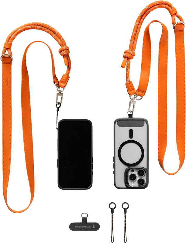 SmallRig 5300 FilMov Phone Shoulder Strap Orange