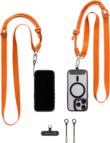 SmallRig 5300 FilMov Phone Shoulder Strap Orange