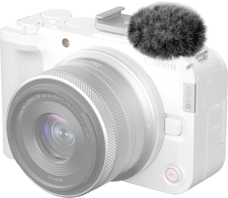 SmallRig 5434 Furry Windscreen Kit for Canon EOS R50 V (2pcs)