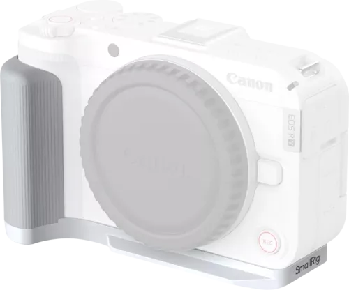 SmallRig 5430 L-Shaped Mount Plate with Handle for Canon EOS R50 V White