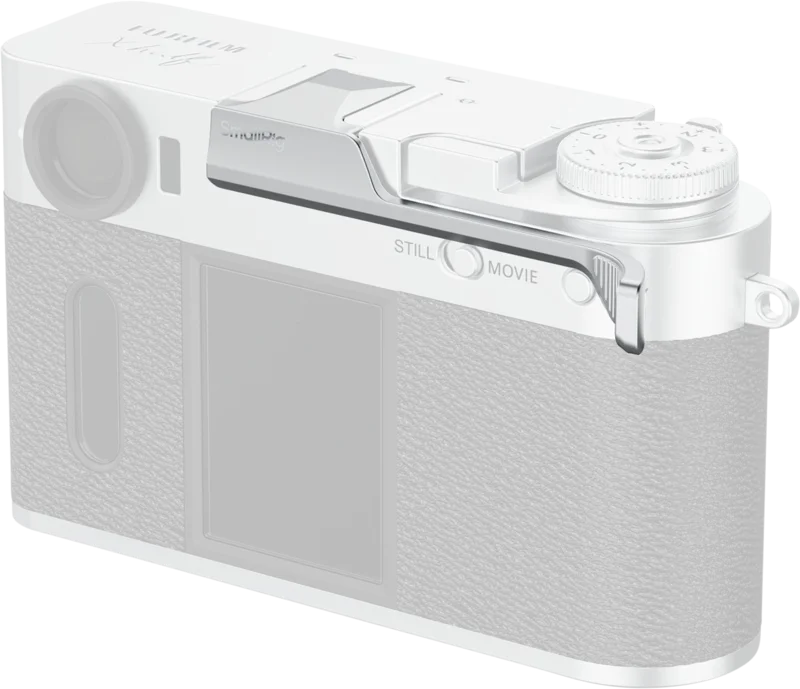SmallRig 5221 Thumb Grip for FUJIFILM X half Silver