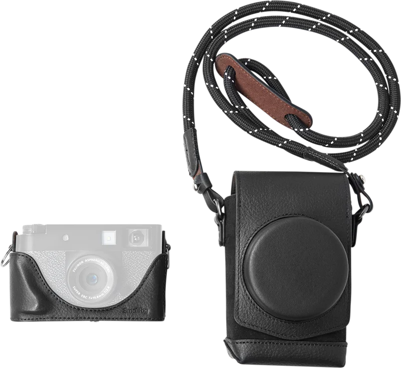 SmallRig 5219 Leather Case Kit for FUJIFILM X half Black