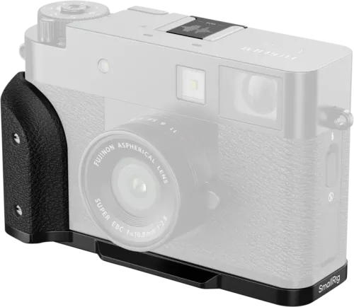 SmallRig 5332 L-Shaped Mount Plate with Silicone Handle for FUJIFILM X half Black