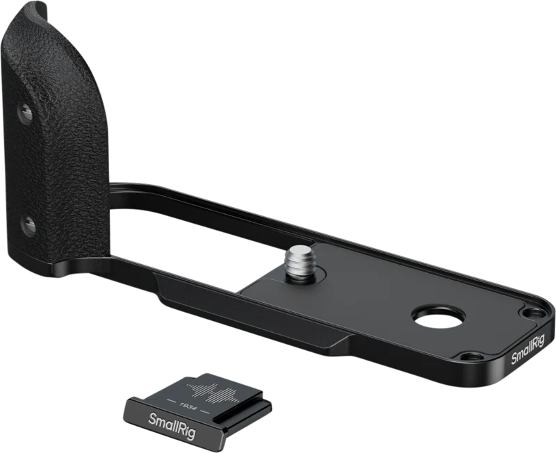 SmallRig 5332 L-Shaped Mount Plate with Silicone Handle for FUJIFILM X half Black