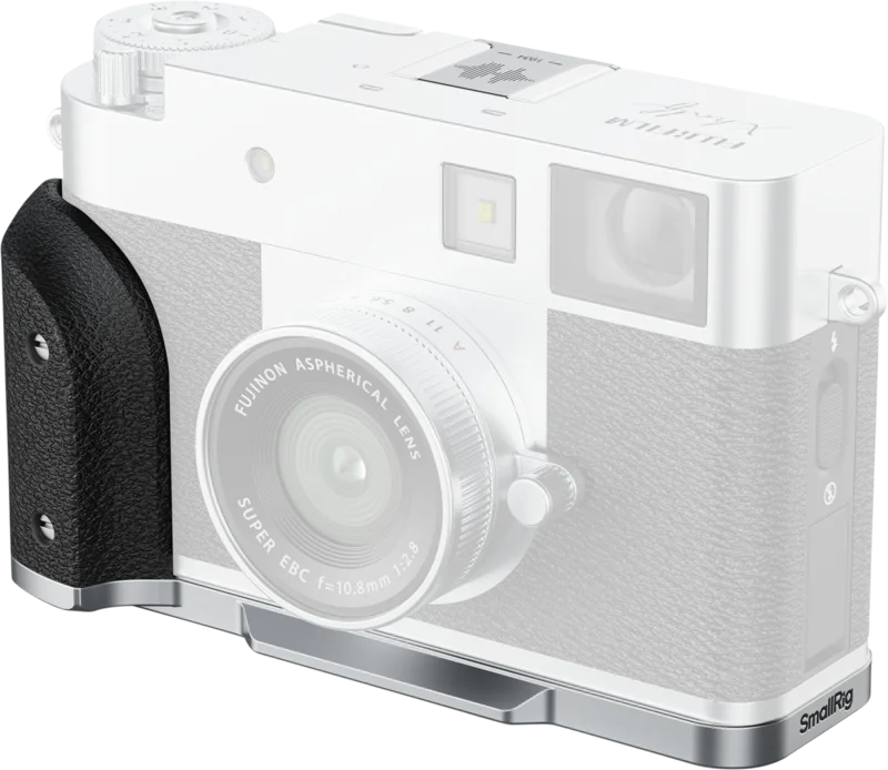 SmallRig 5216 L-Shaped Mount Plate with Silicone Handle for FUJIFILM X half Silver