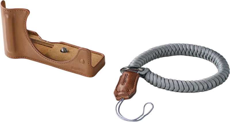 SmallRig 5432 Leather Half Case Kit for Canon EOS R50 V Brown