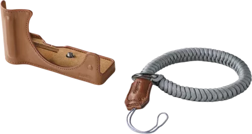 SmallRig 5432 Leather Half Case Kit for Canon EOS R50 V Brown