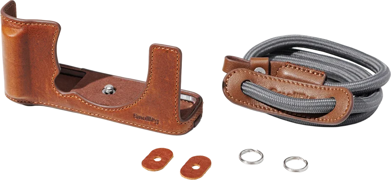 SmallRig 5449 Leather Case Kit for FUJIFILM X-E5 Brown