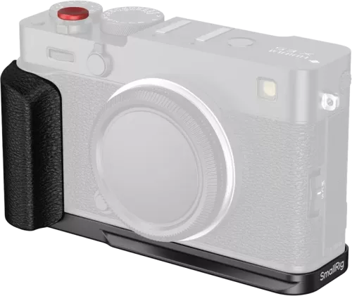 SmallRig 5448 L-Shaped Mount Plate with Silicone Handle for FUJIFILM X-E5 Black