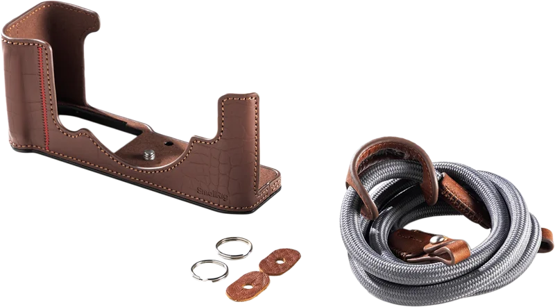 SmallRig 5096 Leather Case Kit for Nikon Z f Brown