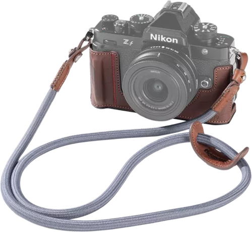 SmallRig 5096 Leather Case Kit for Nikon Z f Brown