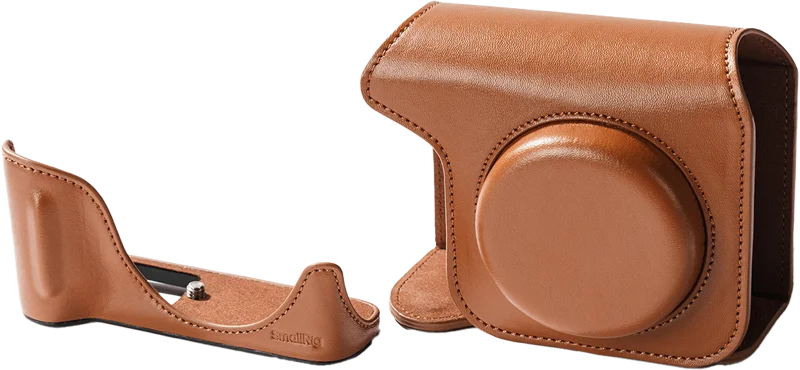 SmallRig 5385 Leather Case Kit for Canon PowerShot V1 Brown