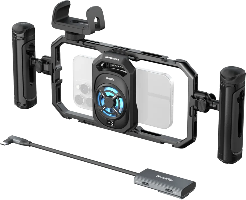 SmallRig 5276 All-in-One Thermal Dual-handheld Video Kit for Mobile Phone