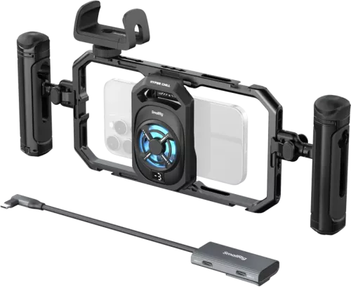 SmallRig 5276 All-in-One Thermal Dual-handheld Video Kit for Mobile Phone