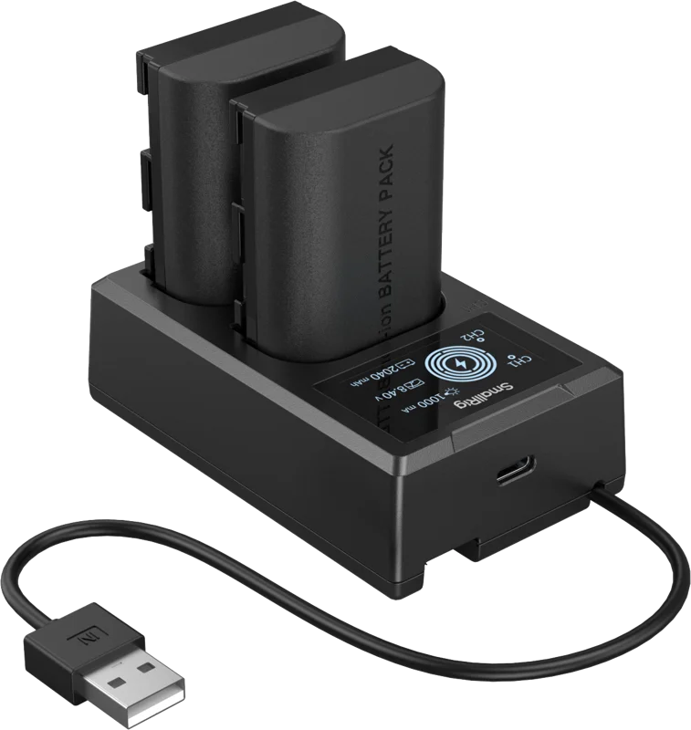 SmallRig 5409 Camera Battery and Charger Kit for Canon LP-E6P