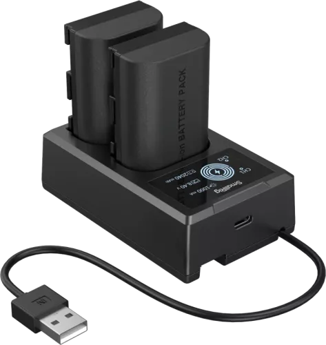 SmallRig 5409 Camera Battery and Charger Kit for Canon LP-E6P