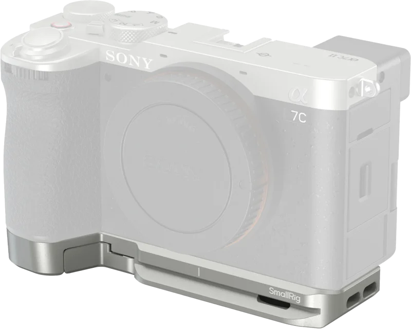 SmallRig 5482 Baseplate with Airtag Slot for Sony A7C II / A7CR Silver