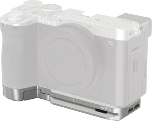 SmallRig 5482 Baseplate with Airtag Slot for Sony A7C II / A7CR Silver