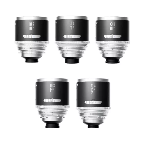 Blazar Mantis (25mm,35mm, 50mm, 75mm, 100mm )  1.33x Anamorphic 5-Lens Set