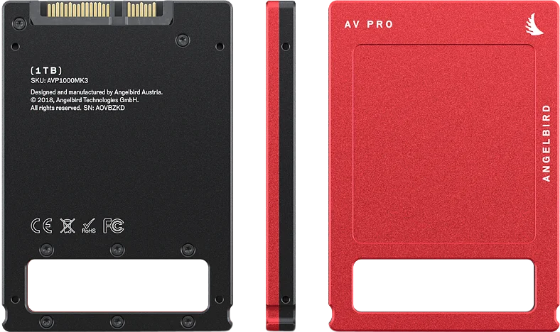 Angelbird AV PRO MK3 SATA III 2.5"""" Internal SSD, 1TB
