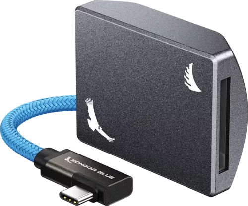 Angelbird Kondor Blue CFexpress B Recording Module (MagSafe Compatible External) Space Gray