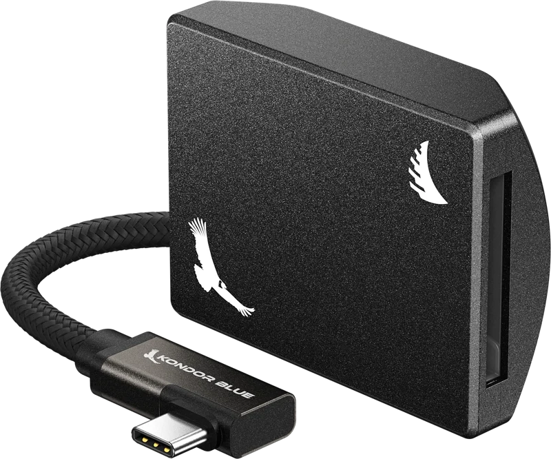 Angelbird Kondor Blue CFexpress B Recording Module (MagSafe Compatible External) Raven Black