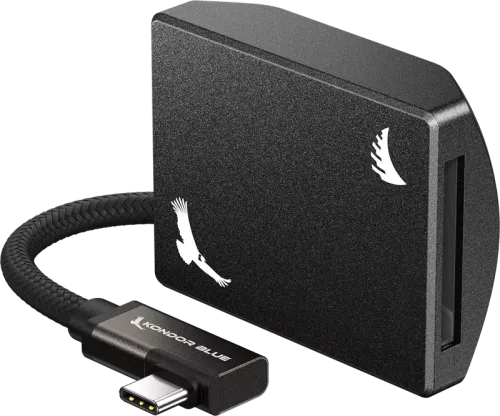 Angelbird Kondor Blue CFexpress B Recording Module (MagSafe Compatible External) Raven Black