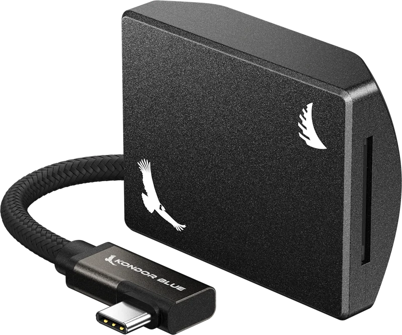 Angelbird Kondor Blue SD Recording Module (MagSafe Compatible External) Raven Black