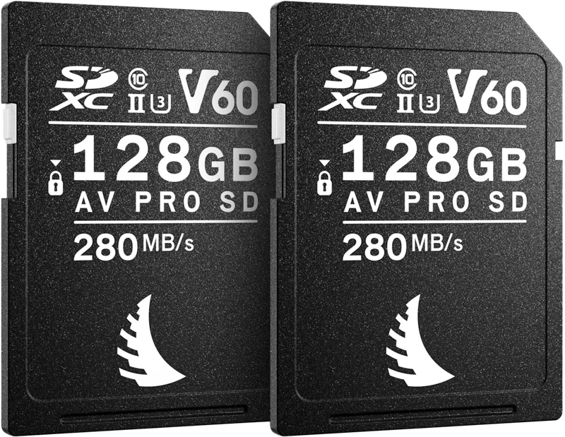 Angelbird SD Match Pack for Fujifilm AV PRO V60 MK2 128GB | 2 PACK