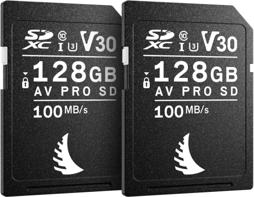 Angelbird SD Match Pack for Nikon AV PRO V30 128 GB | 2 PACK