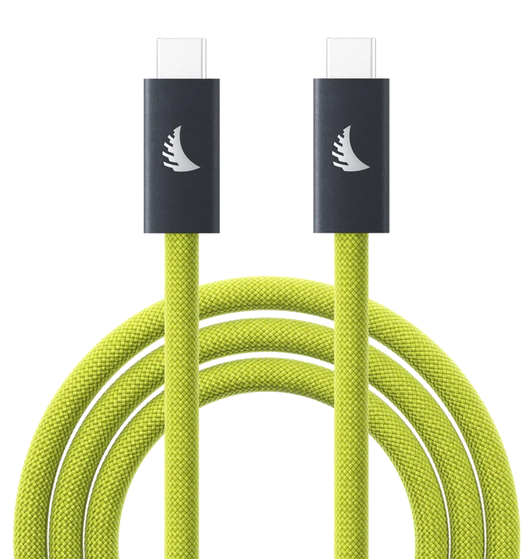 Angelbird Cable I USB-C 3.2 I Solid Flex Tether Cable I Lime I 4,5 m