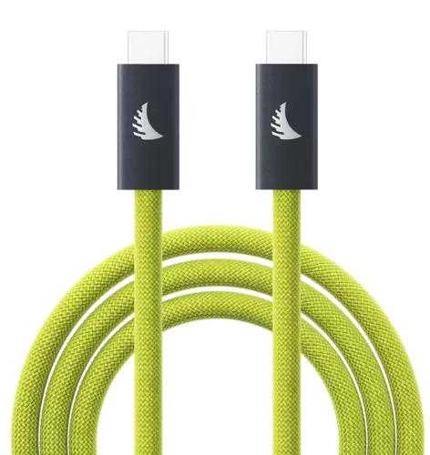 Angelbird Cable I USB-C 3.2 I Solid Flex Tether Cable I Lime I 4,5 m
