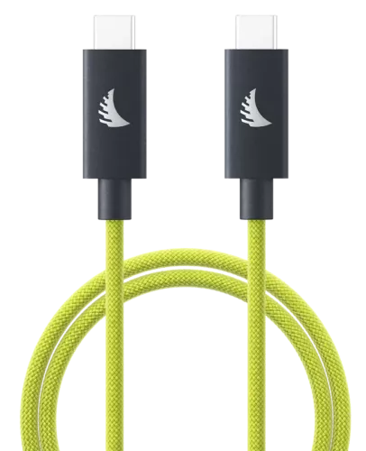 Angelbird Cable I USB-C 4.0 I Solid Flex Cable I Lime I 2 m