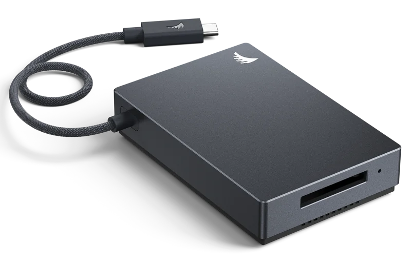 Angelbird Cardreader I Performance Card Reader CFexpress B I USB-C 4.0 Gen 3x2 I up to 40 Gb/s conne