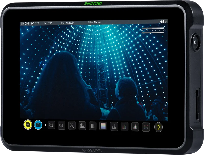 Atomos Shinobi 7 - 7” 4K HDMI & SDI HDR Photo & Video Monitor