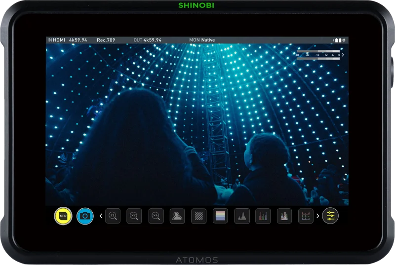Atomos Shinobi 7 - 7” 4K HDMI & SDI HDR Photo & Video Monitor