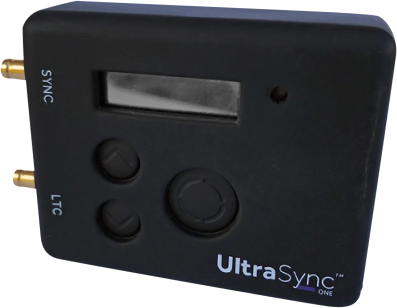 Atomos Black silicone case with a Velcro reverse, designed to fit the UltraSync ONE