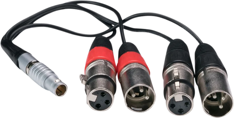 Atomos XLR (input/output) Balanced XLR breakout cable