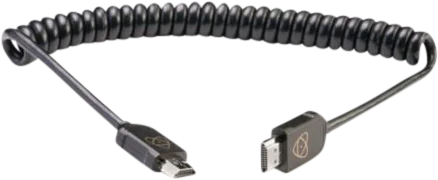 Atomos HDMI 4K60p Mini to Full 40cm die cast connector (80cm Extended)