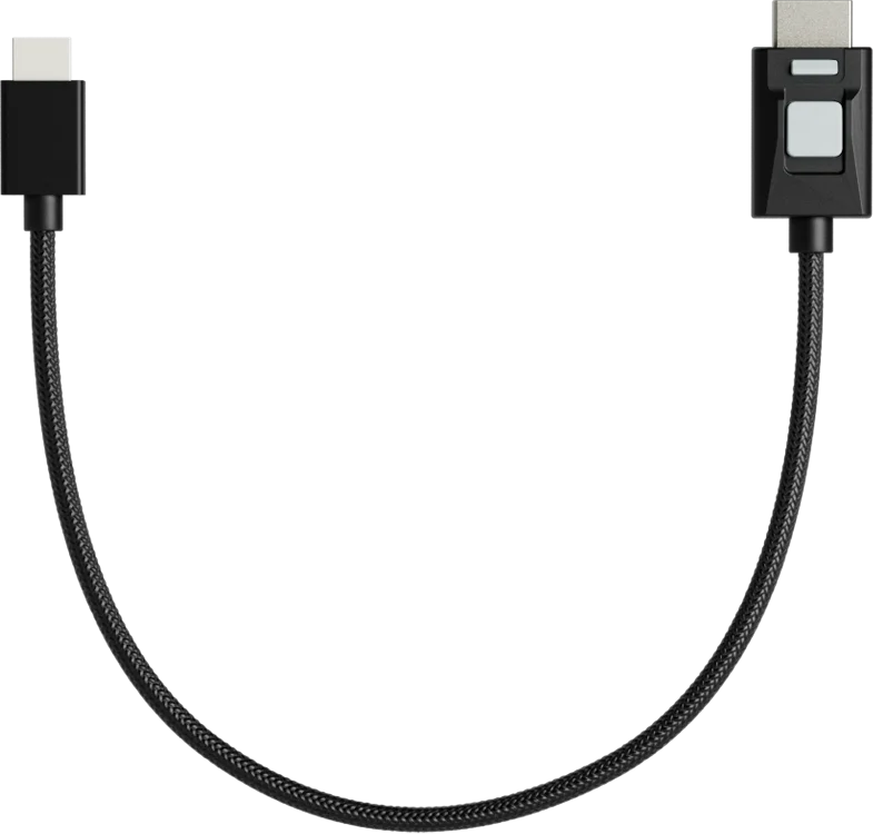 Atomos 4kP60 Locking HDR Mini to Full HDMI 30cm High Speed Cable