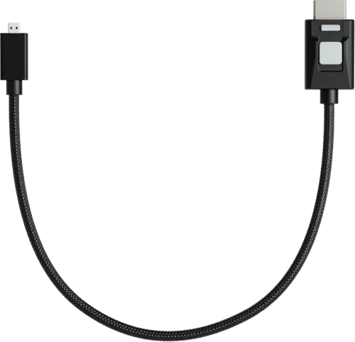Atomos 4kP60 Locking HDR Micro to Full HDMI 30cm High Speed Cable