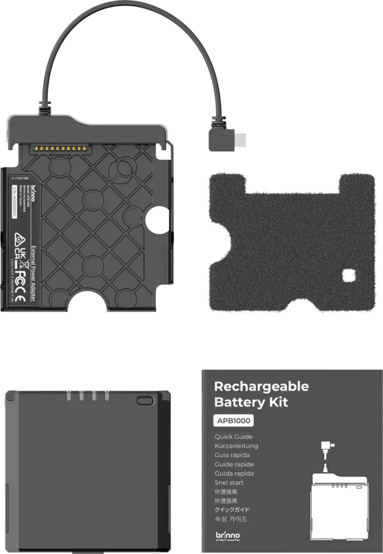 Brinno APB1000 Rechargeable Battery Kit
