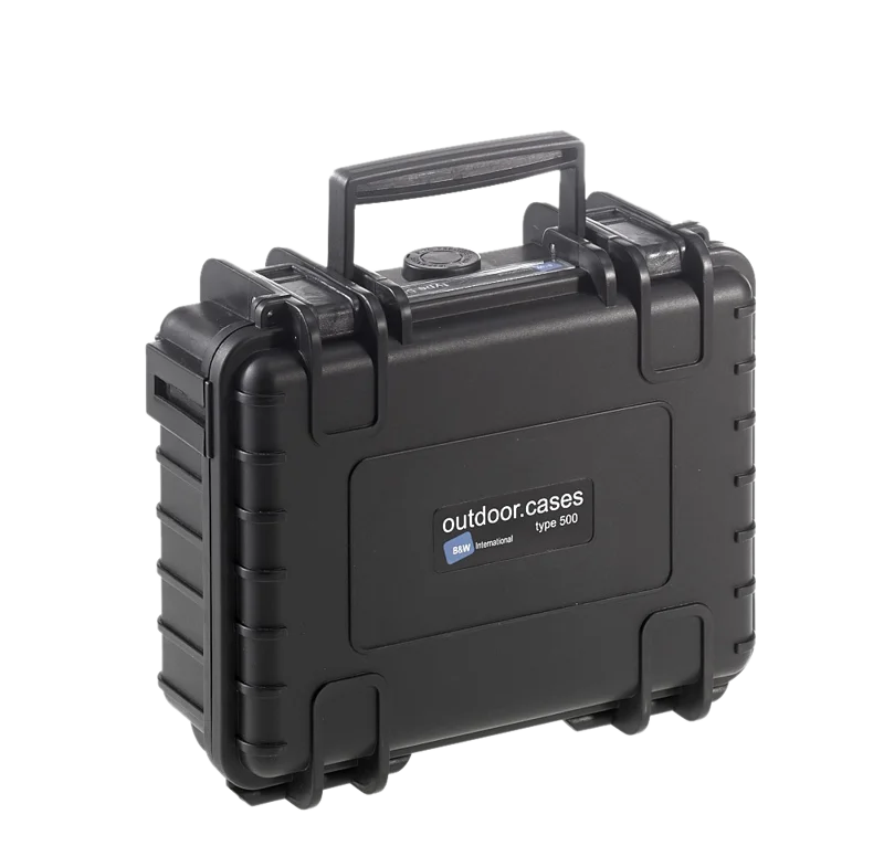 B&W Outdoor Cases B&W Outdoor Case Type 500 Svart (utan inredning)