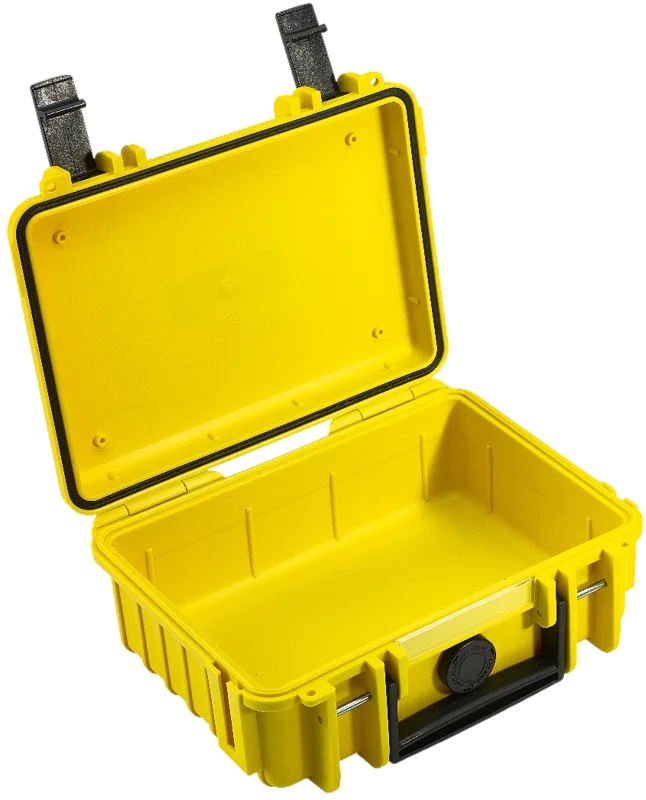 B&W Outdoor Cases B&W Outdoor Case Type 500 Gul (utan inredning)