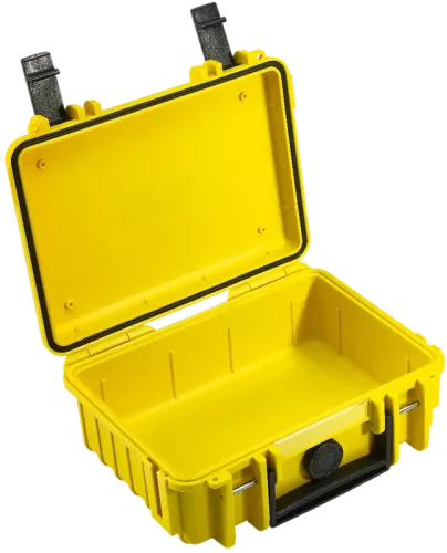 B&W Outdoor Cases B&W Outdoor Case Type 500 Gul (utan inredning)