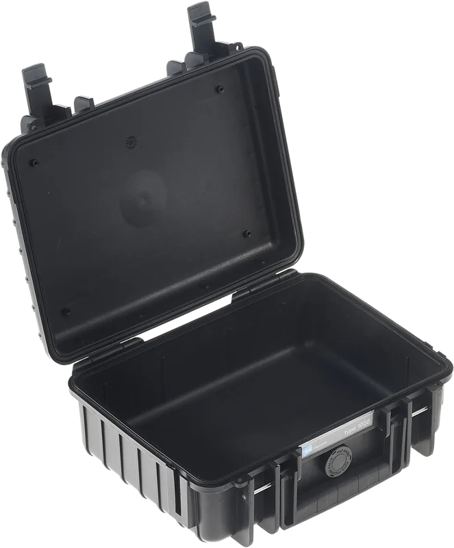 B&W Outdoor Cases Type 1000 Svart (utan inredning)