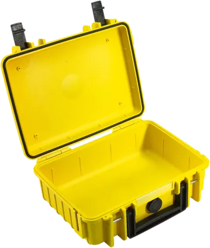 B&W Outdoor Cases Type 1000 Gul (utan inredning)