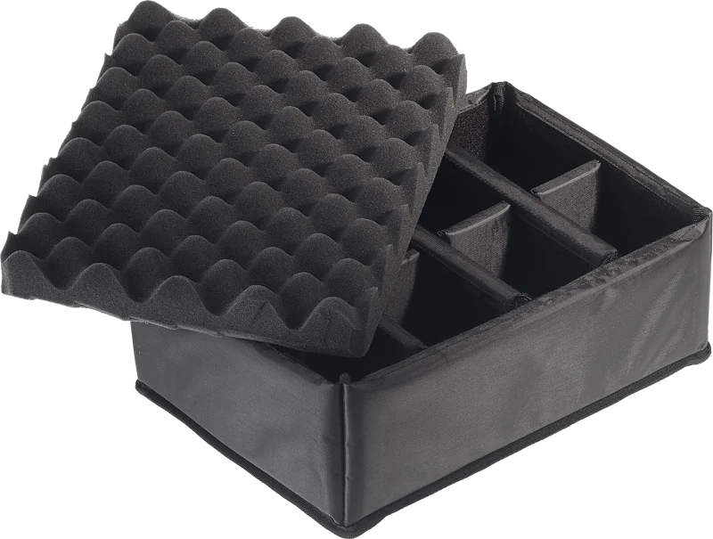 B&W Outdoor Cases Type 3000 Gul (m. avdelare)