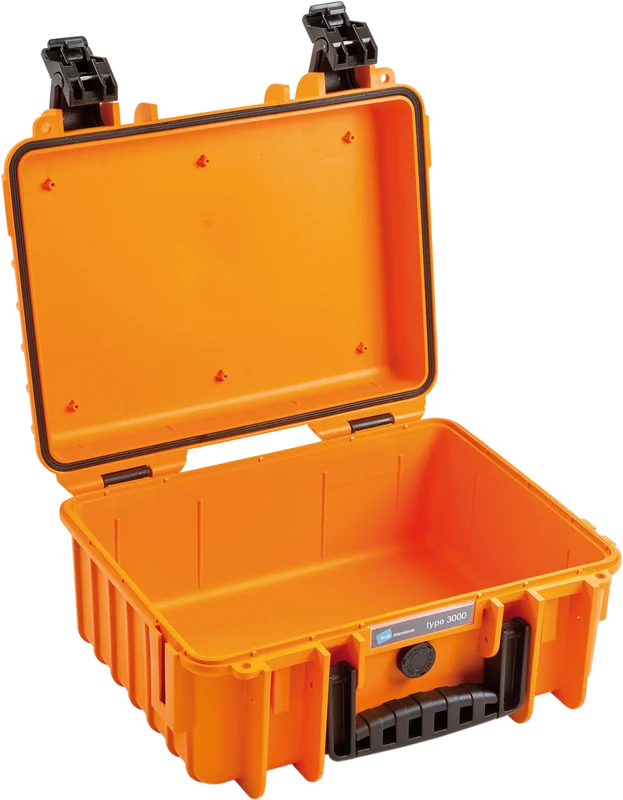 B&W Outdoor Cases Type 3000 Orange (utan inredning